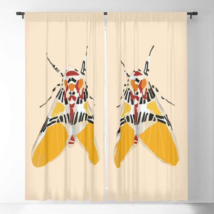 Moth 2 Window Curtain