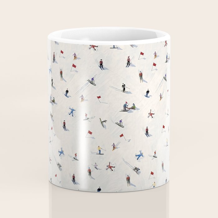 Les Skieurs Coffee Mug Gallery Image 4