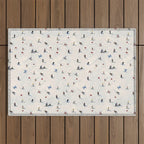 Les Skieurs Outdoor Rug Gallery Image 1