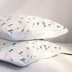 Les Skieurs Pillow Sham Gallery Image 3