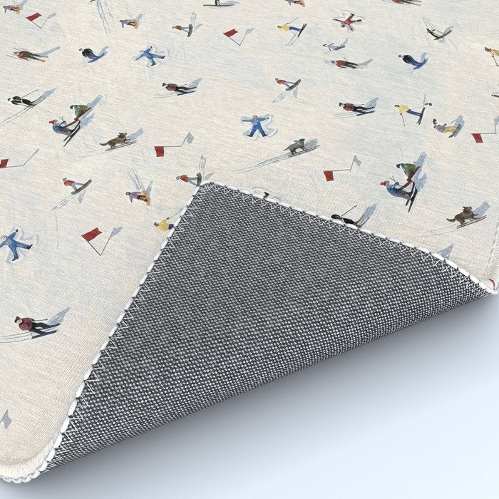 Les Skieurs Rug Gallery Image 4