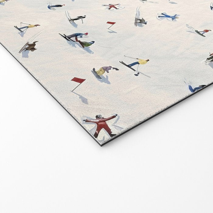 Les Skieurs Welcome Mat Gallery Image 2