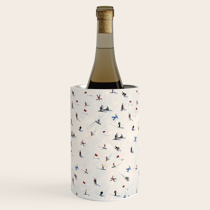 Les Skieurs Wine Chiller Gallery Image 3