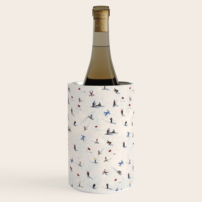 Les Skieurs Wine Chiller Gallery Image 2