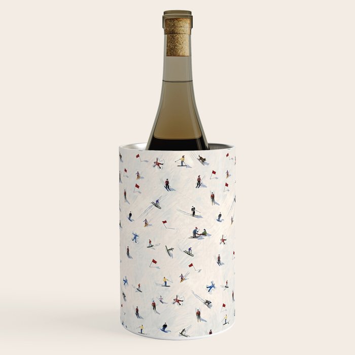 Les Skieurs Wine Chiller Gallery Image 1