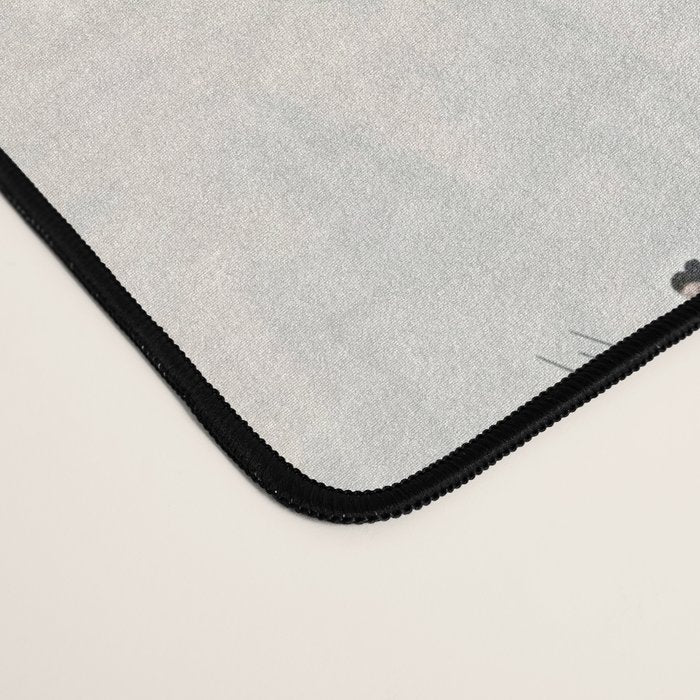Les Skieurs Desk Mat Gallery Image 4