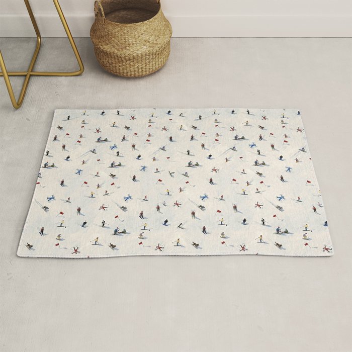 Les Skieurs Rug Gallery Image 1