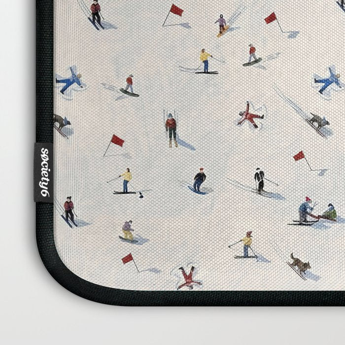 Les Skieurs Laptop Sleeve Gallery Image 3