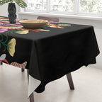 The Butterfly Effect Series - 01, Paint Blot Mirror Colorful, Symmetrical Graphic, Eclectic Mandala  Tablecloth Gallery Image 3