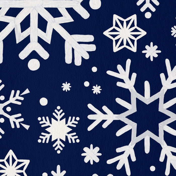 Snowflake Collection - Navy Coffee Mug Gallery Image 2