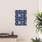 Snowflake Collection - Navy Poster Gallery Image 2