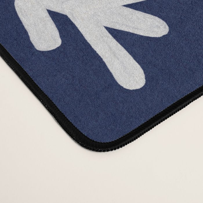 Snowflake Collection - Navy Desk Mat Gallery Image 4