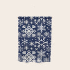 Snowflake Collection - Navy Wall Hanging Gallery Image 1
