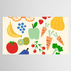 Colorful veggies Tablecloth Gallery Image 2
