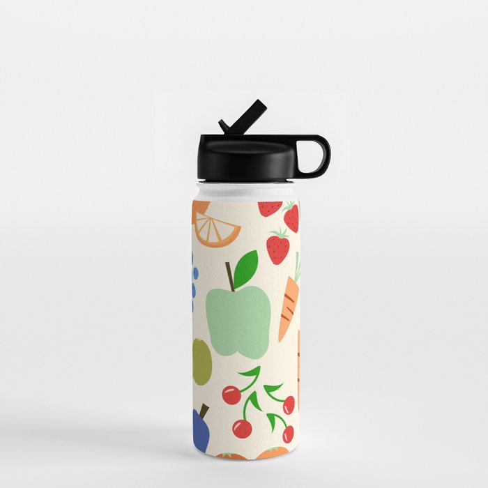 Colorful veggies Water Bottle Gallery Image 1