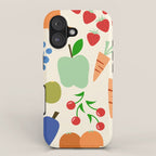 Colorful veggies iPhone Case Gallery Image 1