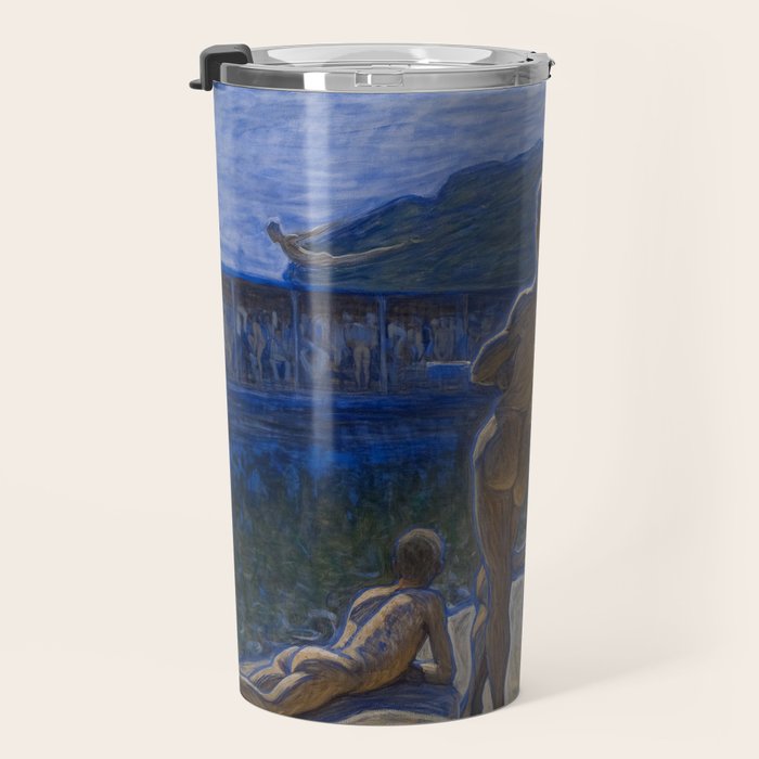 Eugène Jansson: Naval Bathhouse, 1907 Travel Mug Gallery Image 3