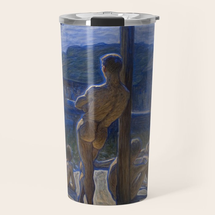 Eugène Jansson: Naval Bathhouse, 1907 Travel Mug Gallery Image 1