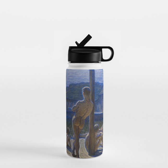 Eugène Jansson: Naval Bathhouse, 1907 Water Bottle Gallery Image 1