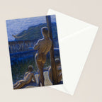 Eugène Jansson: Naval Bathhouse, 1907 Stationery Card Gallery Image 2