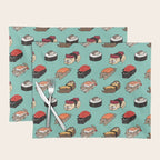 Sushi Otter Placemat Gallery Image 1