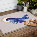 Blue dragon Outdoor Rug Gallery Image 2