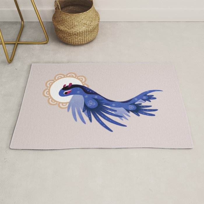 Blue dragon Rug Gallery Image 1