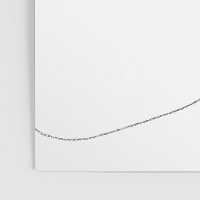 Seedling Leaning Left - Minimalist Botanical Line Drawing Poster Gallery Image 3