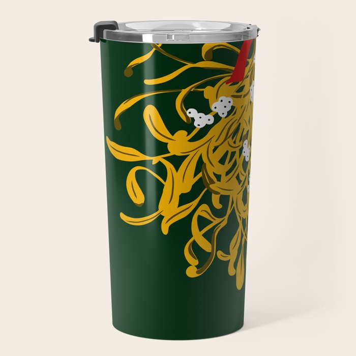 Mistletoe for Christmas Travel Mug Gallery Image 3