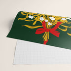 Mistletoe for Christmas Wrapping Paper Gallery Image 2