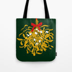 Mistletoe for Christmas Tote Bag Gallery Image 1