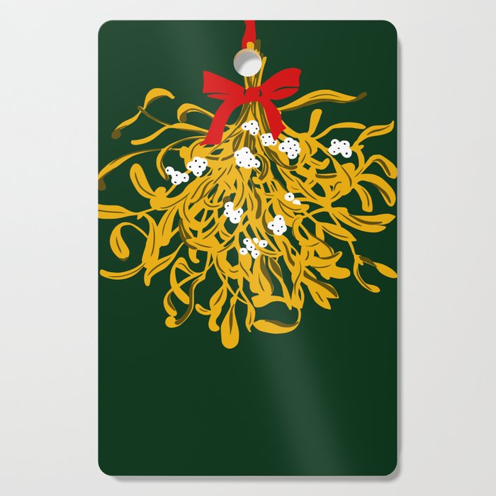 Mistletoe for Christmas Cutting Board Gallery Image 1