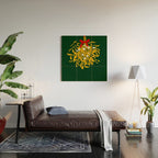 Mistletoe for Christmas Wood Wall Art Gallery Image 2