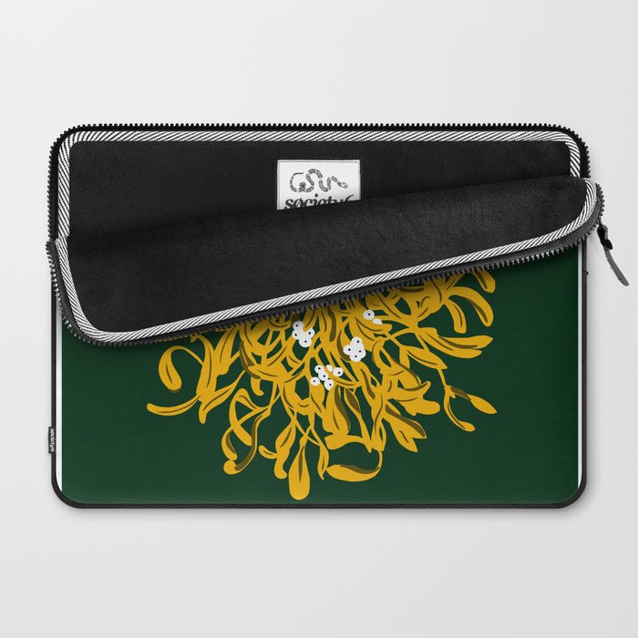 Mistletoe for Christmas Laptop Sleeve Gallery Image 2