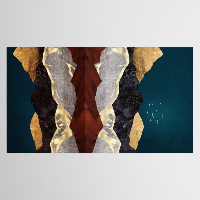 Mountain Peak Reflection Tablecloth Gallery Image 2