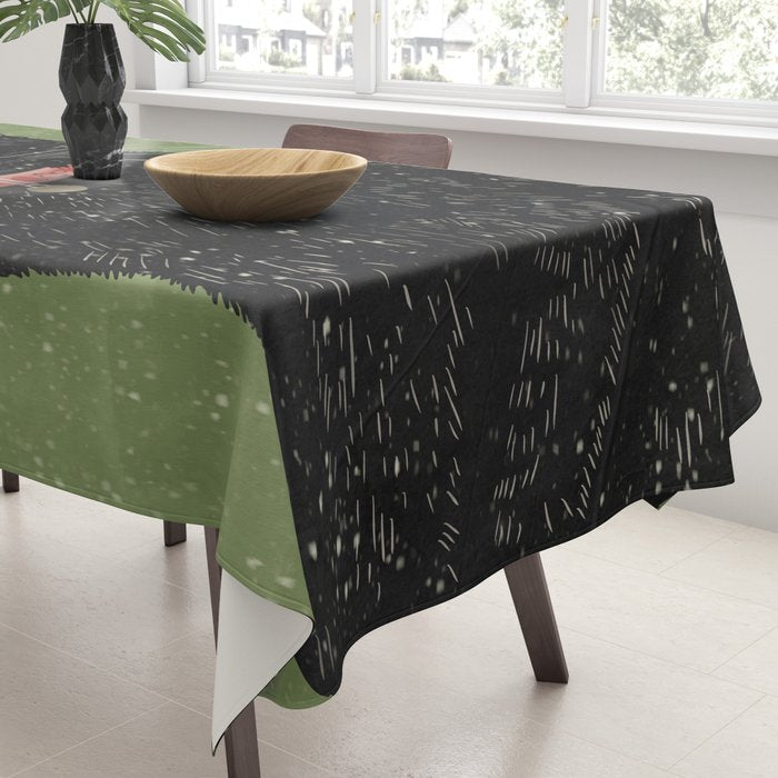 Black Cat 5 Tablecloth Gallery Image 3