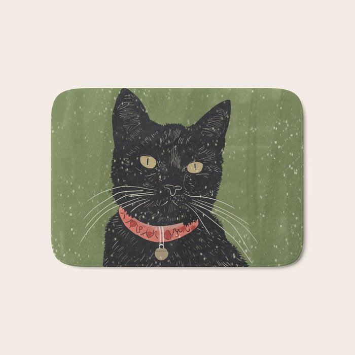 Black Cat 5 Bath Mat Gallery Image 1