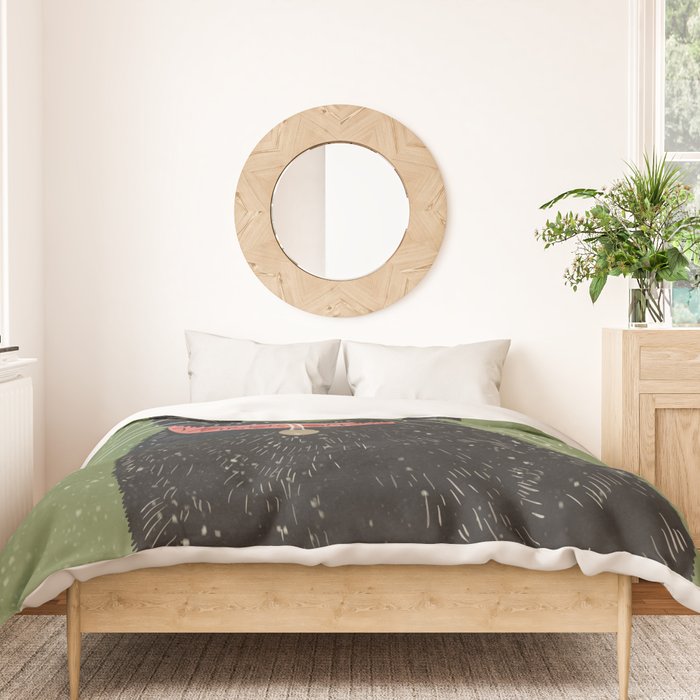Black Cat 5 Duvet Cover Gallery Image 3