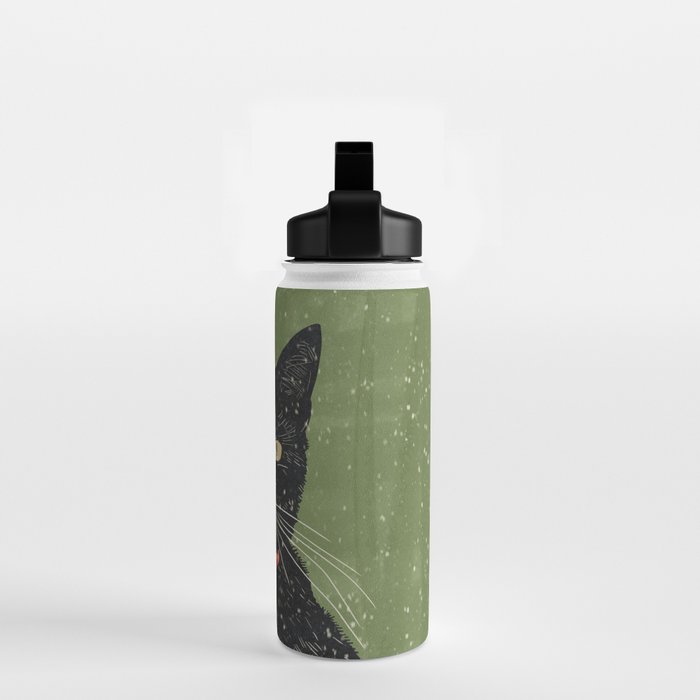 Black Cat 5 Water Bottle Gallery Image 2