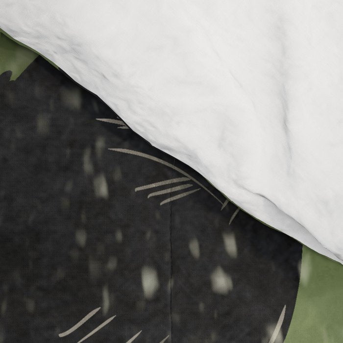 Black Cat 5 Comforter Gallery Image 4