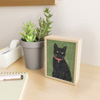 Black Cat 5 Mini Art Print Gallery Image 2
