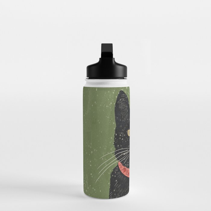Black Cat 5 Water Bottle Gallery Image 3