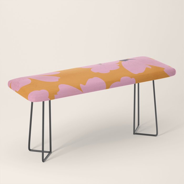Abstract Minimal Flowers 18 Bench Gallery Image 1