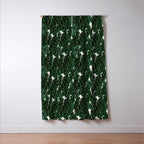 philodendron pot plant Window Curtain Gallery Image 3