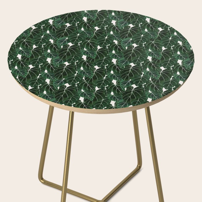 philodendron pot plant Side Table Gallery Image 2