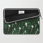 philodendron pot plant Laptop Sleeve Gallery Image 2