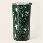 philodendron pot plant Travel Mug Gallery Image 2
