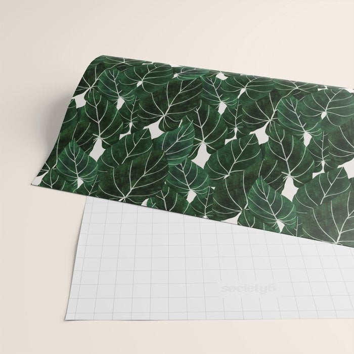 philodendron pot plant Wrapping Paper Gallery Image 2