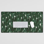 philodendron pot plant Desk Mat Gallery Image 1