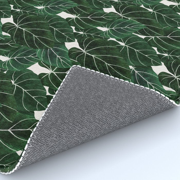 philodendron pot plant Rug Gallery Image 4